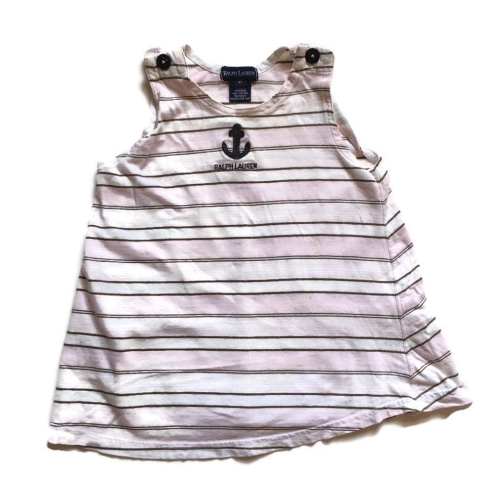 ⛵️ 2T Striped Ralph Lauren Dress